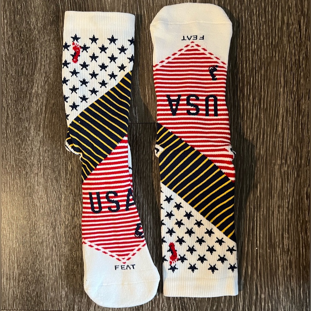 Aly Raisman USA socks XS